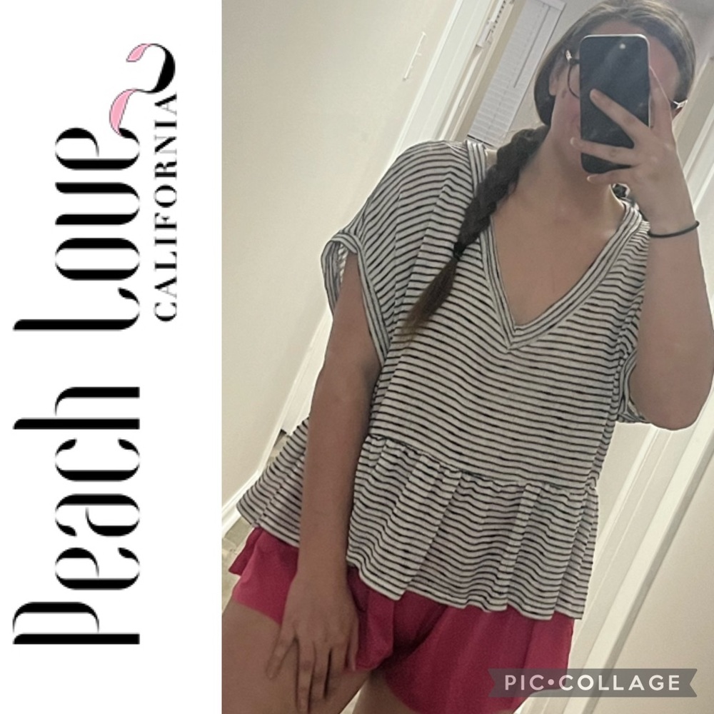 🔥🔥Peach love shirt!